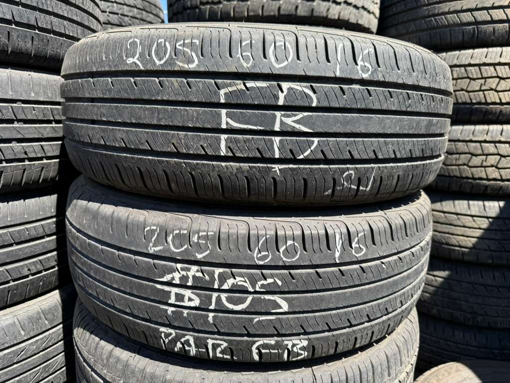 205/60R16 Pair (2 Used Tires) Ironman GR906