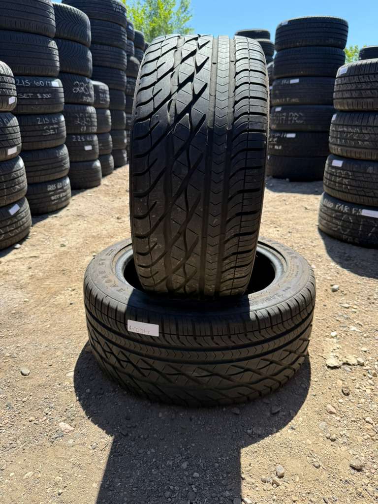 245/45R17 Pair (2 Used Tires)  Goodyear Eagle GT