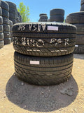 245/45R17 Pair (2 Used Tires)  Goodyear Eagle GT