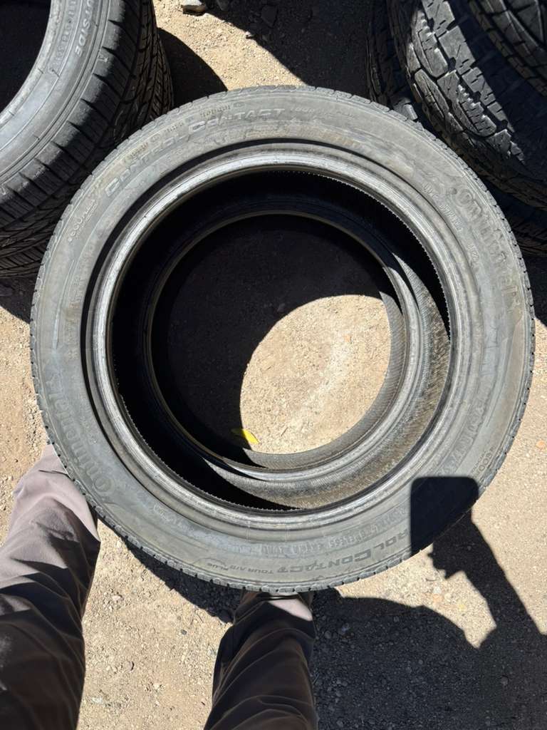 205/50R17 Pair (2 Used Tires) Continental ControlContact Tour A/S Plus