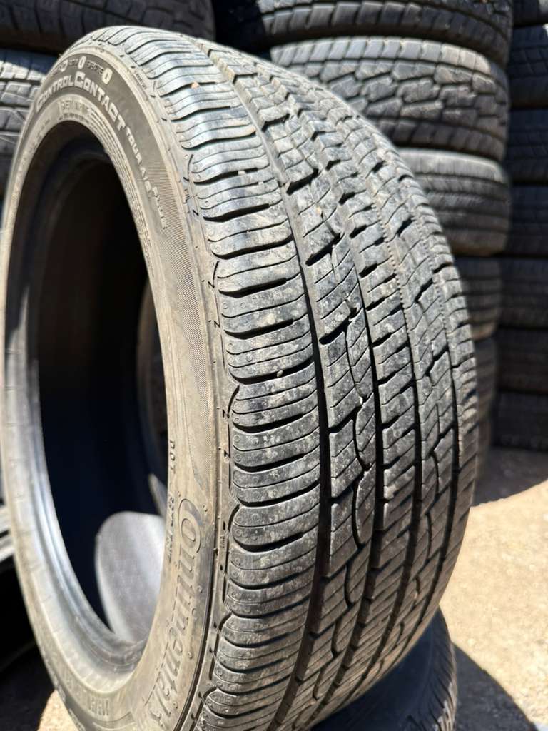 205/50R17 Pair (2 Used Tires) Continental ControlContact Tour A/S Plus
