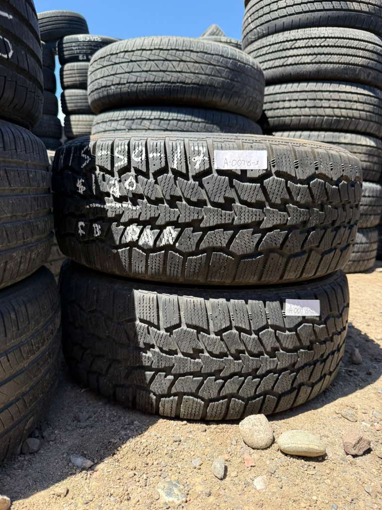 215/50R17 Pair (2 Used Tires) Hercules Avalanche RT