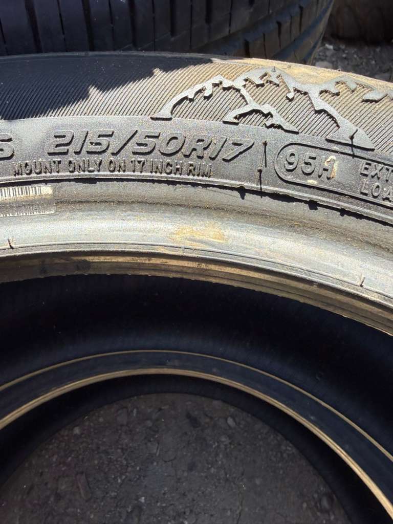 215/50R17 Pair (2 Used Tires) Hercules Avalanche RT