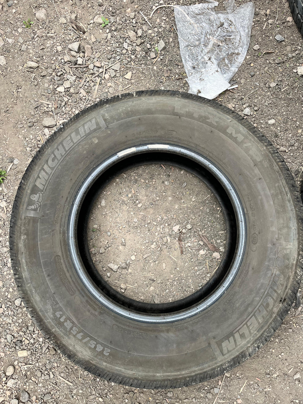 245/75R17 Set (4 Used Tires) Michelin LTX