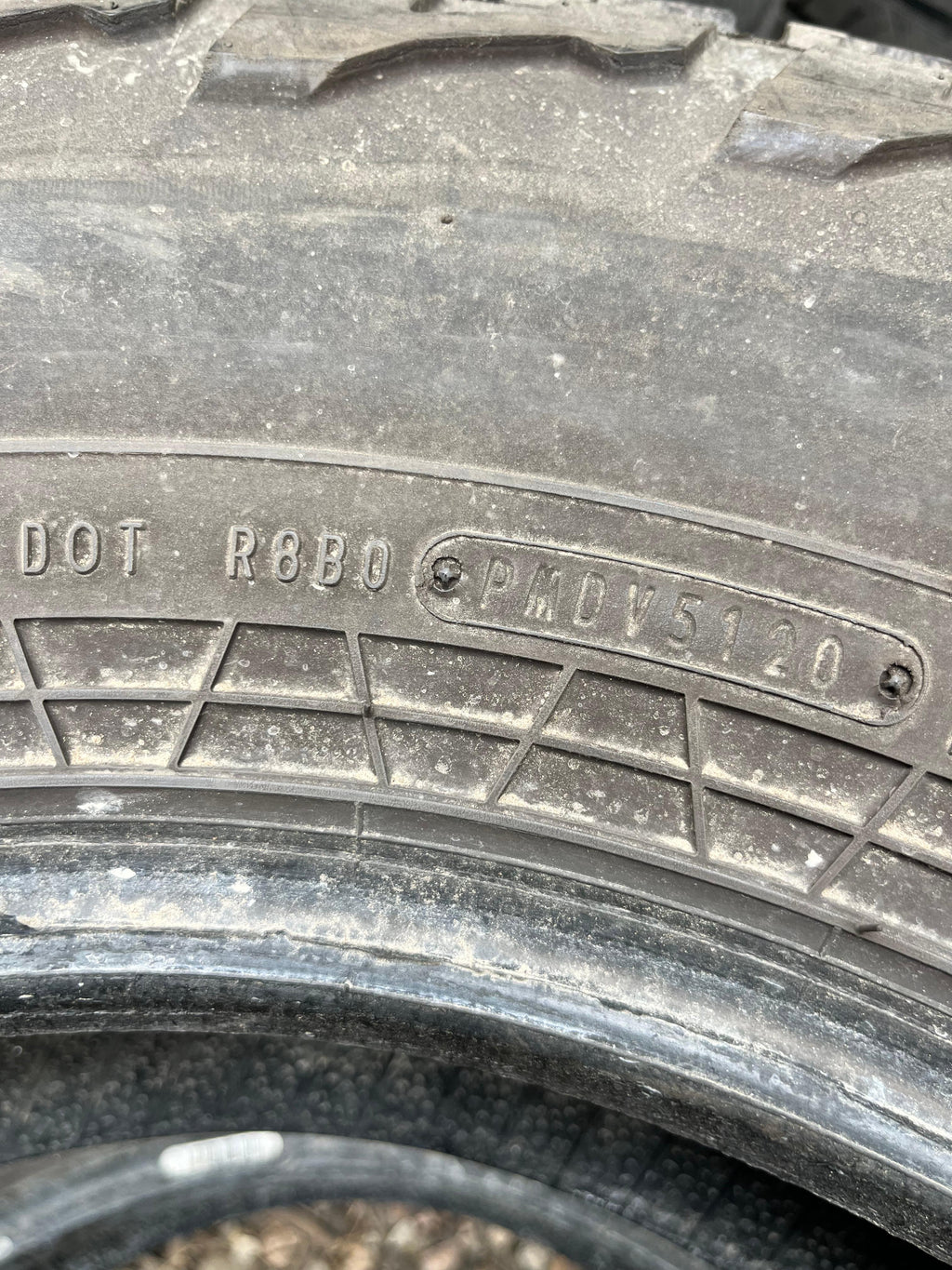 285/75R17 Pair (2 Used Tires) Falken WILDPEAK (AT3W)