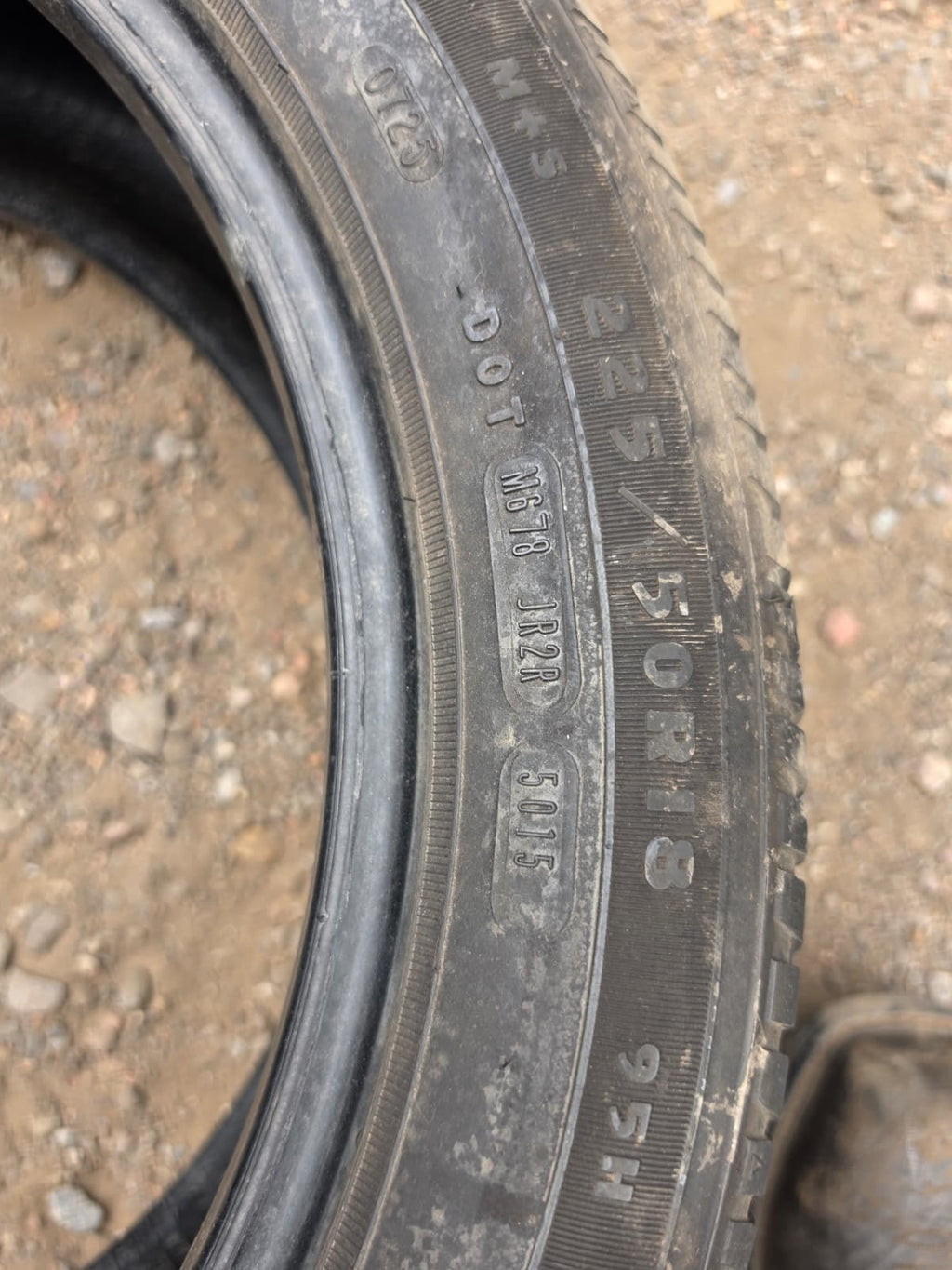 225/50ZR18 Set (4 Used Tires) Goodyear Eagle LS2