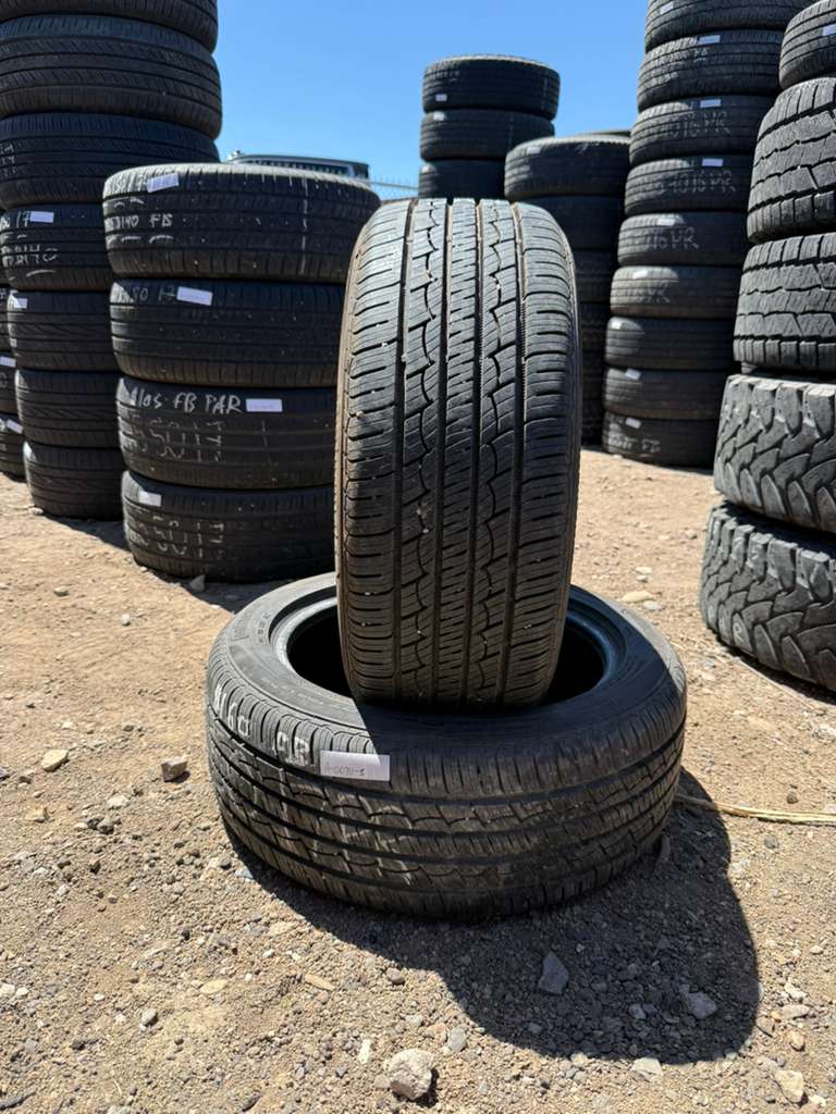 215/50R17 Pair (2 Used Tires) Continental ControlContact Tour A/S Plus
