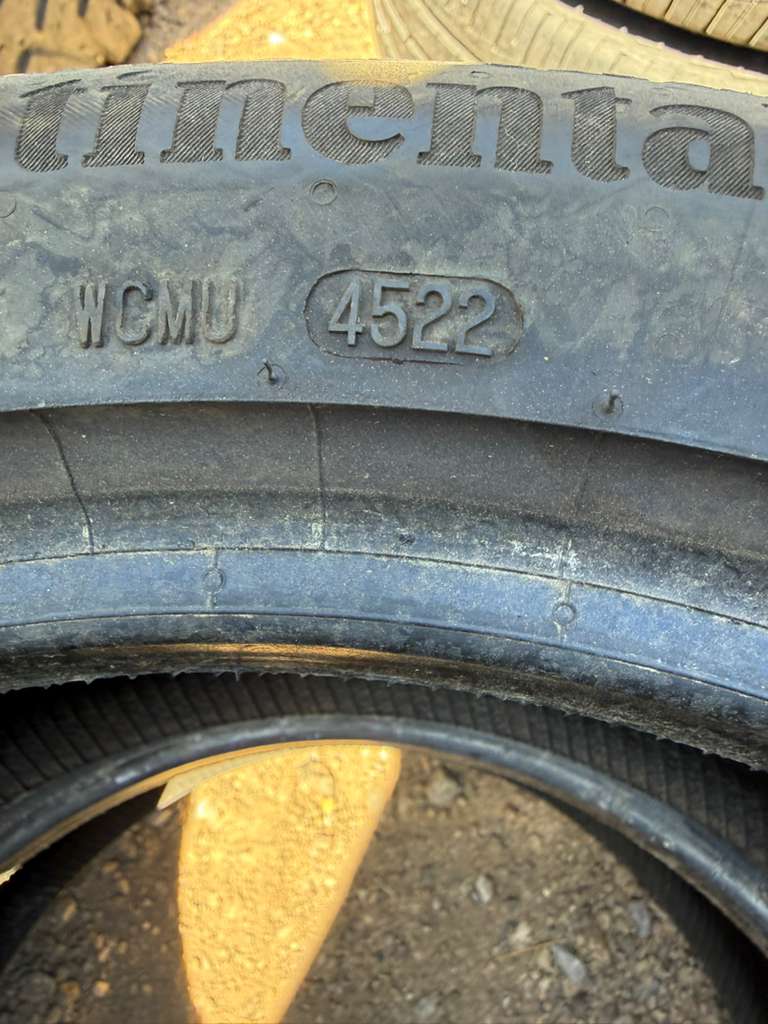215/50R17 Pair (2 Used Tires) Continental ControlContact Tour A/S Plus