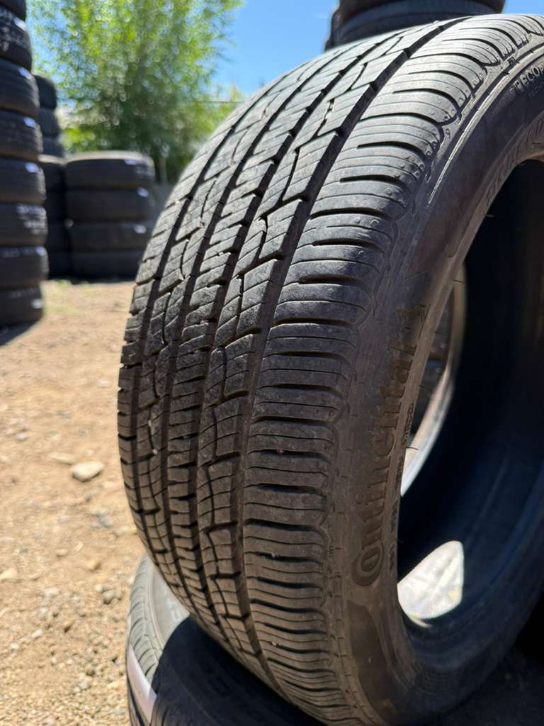 215/50R17 Pair (2 Used Tires) Continental ControlContact Tour A/S Plus