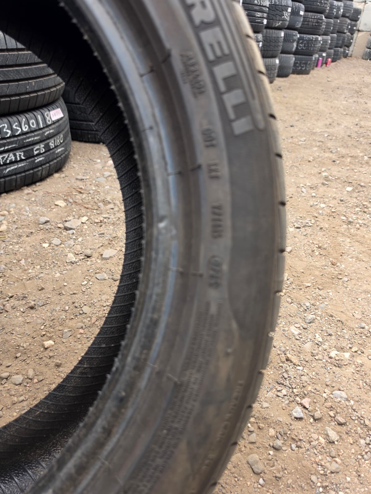 225/50ZR18 Pair (2 Used Tires) Pirelli Cinturato P7