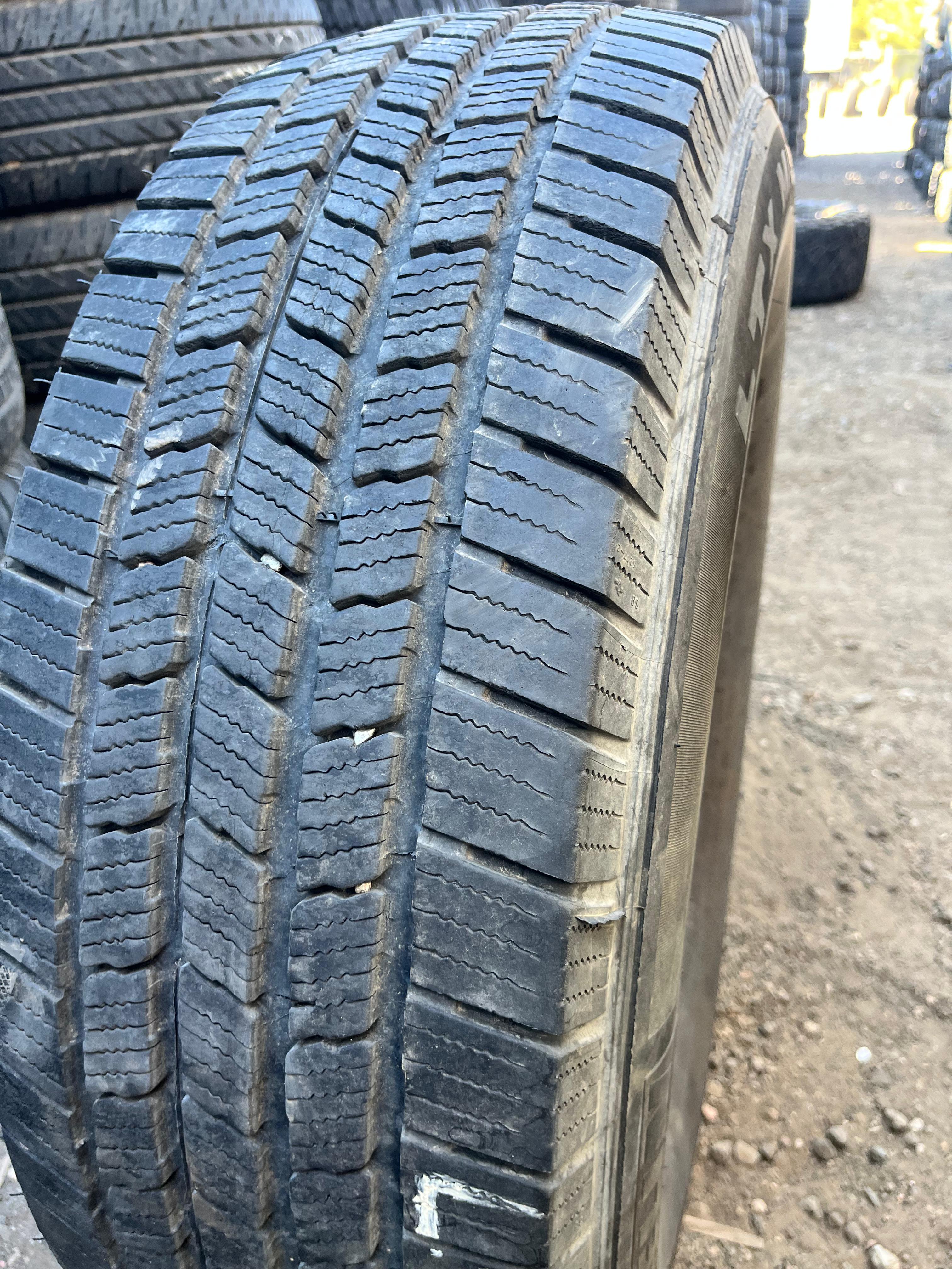 LT245/75R17 Pair (2 Used Tires) Michelin LTX (MS2)