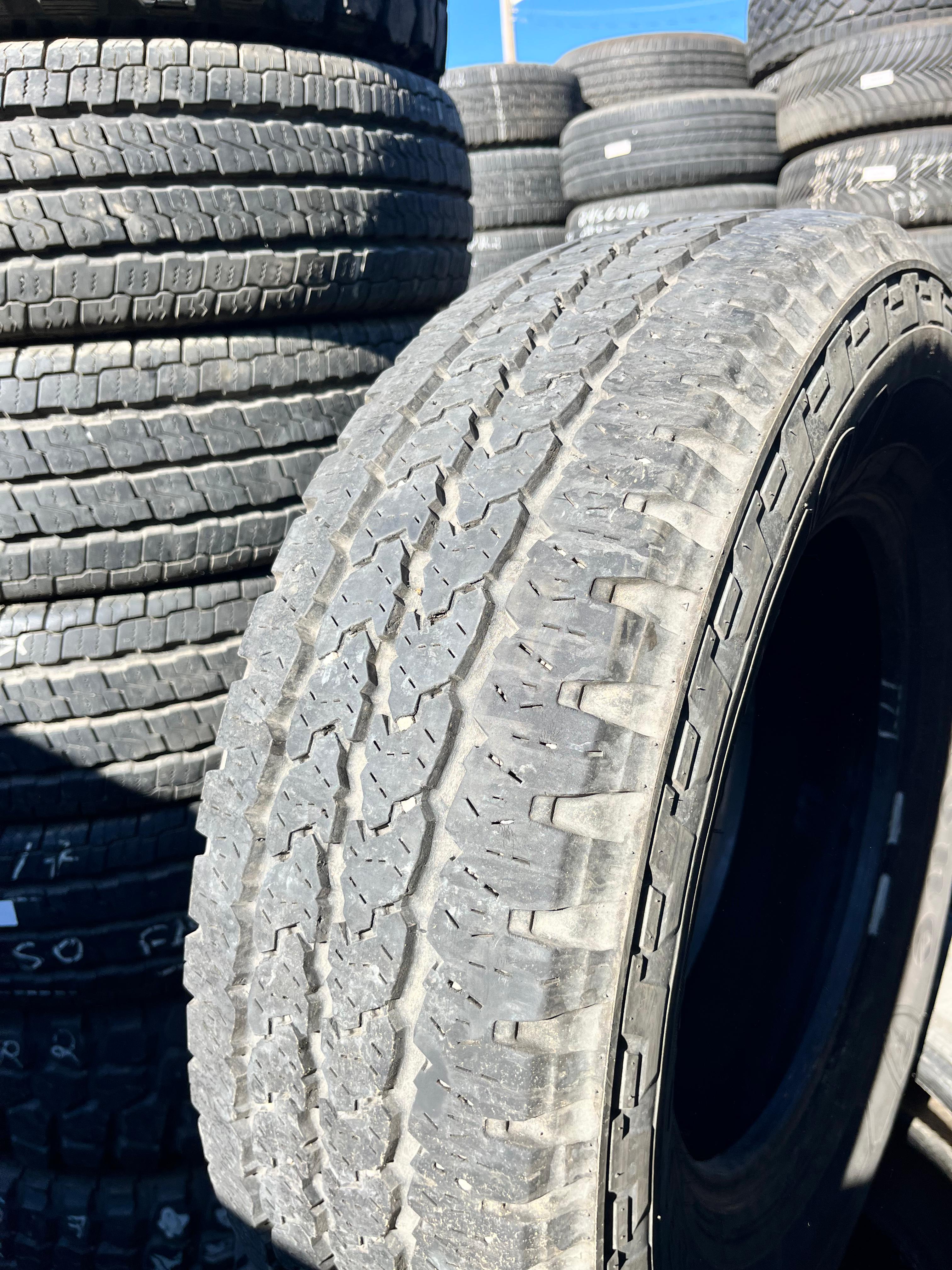 LT245/75R17 (3 Used Tires) Firestone Transforce (AT2)