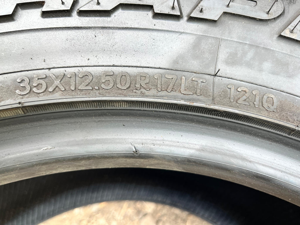 LT35x12.50R17 Pair (2 Used Tires) Nitto Trail Grappler