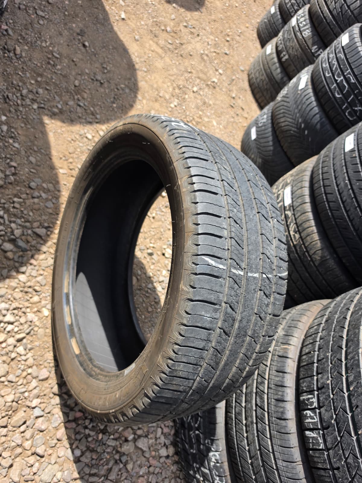 235/45R18 Pair (2 Used Tires) Michelin Defender2