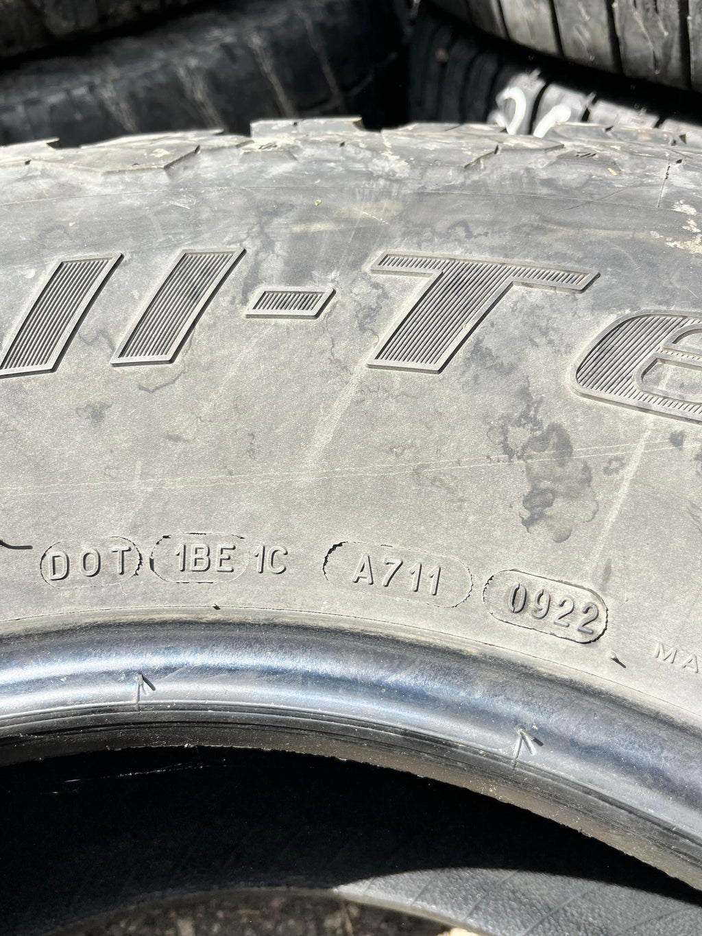 LT37x12.50R17 Pair (2 Used Tires) BFGoodrich Baja Champion
