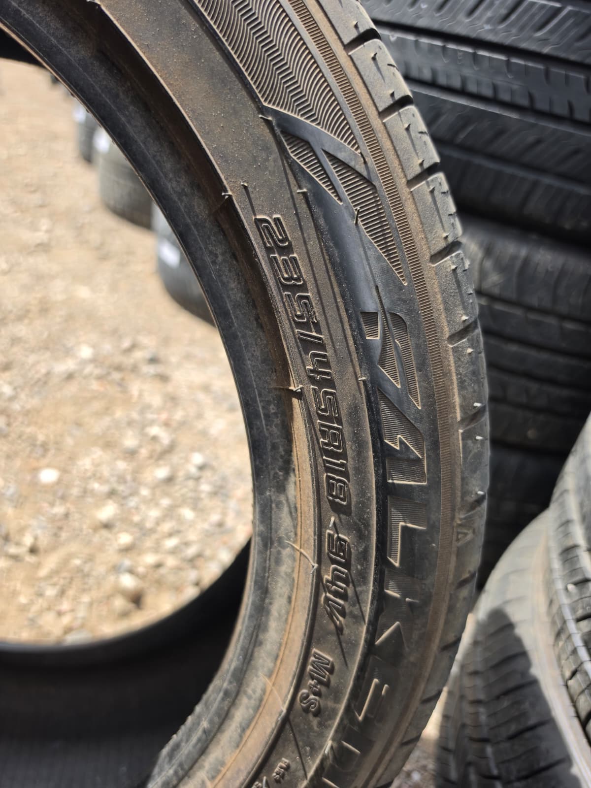 235/45R18 Set (4 Used Tires) Falken Pro G5