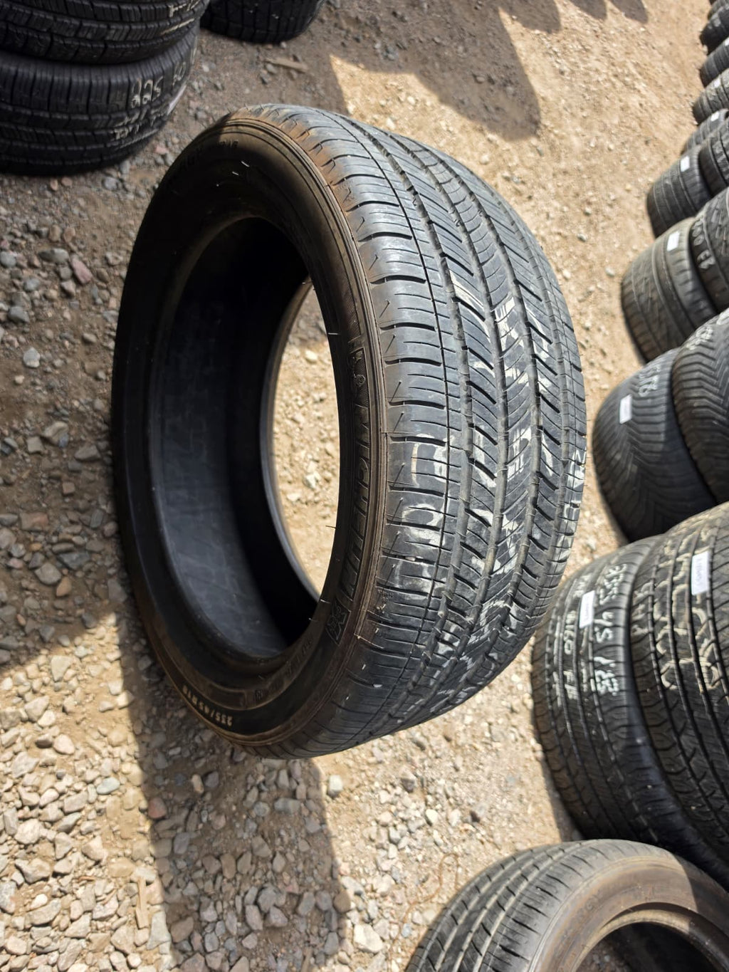 235/45R18 Pair (2 Used Tires) Michelin Energy Saver