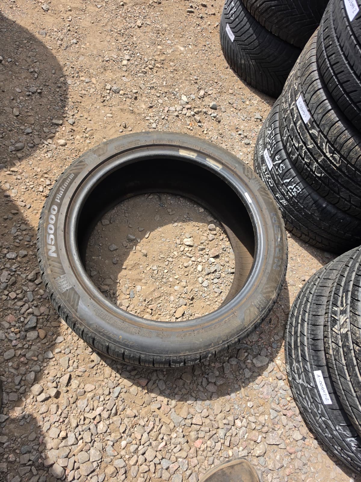 235/45R18 Pair (2 Used Tires) Nexen N5000 Platinum