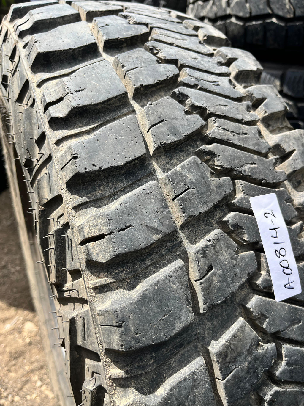 LT33x10.50R17 Set (4 Used TIres) Goodyear Wrangler(MT/R)