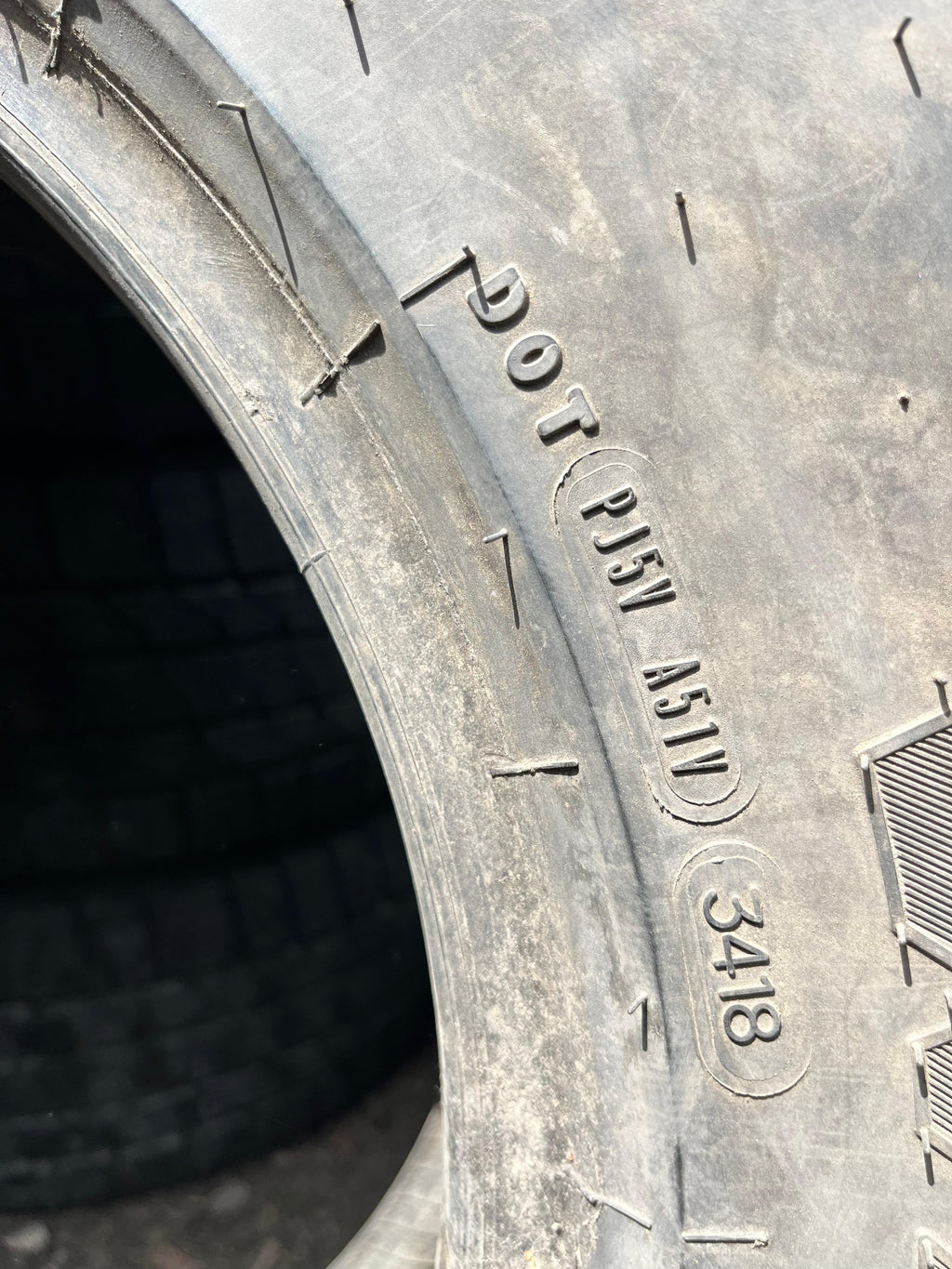 LT33x10.50R17 Set (4 Used TIres) Goodyear Wrangler(MT/R)