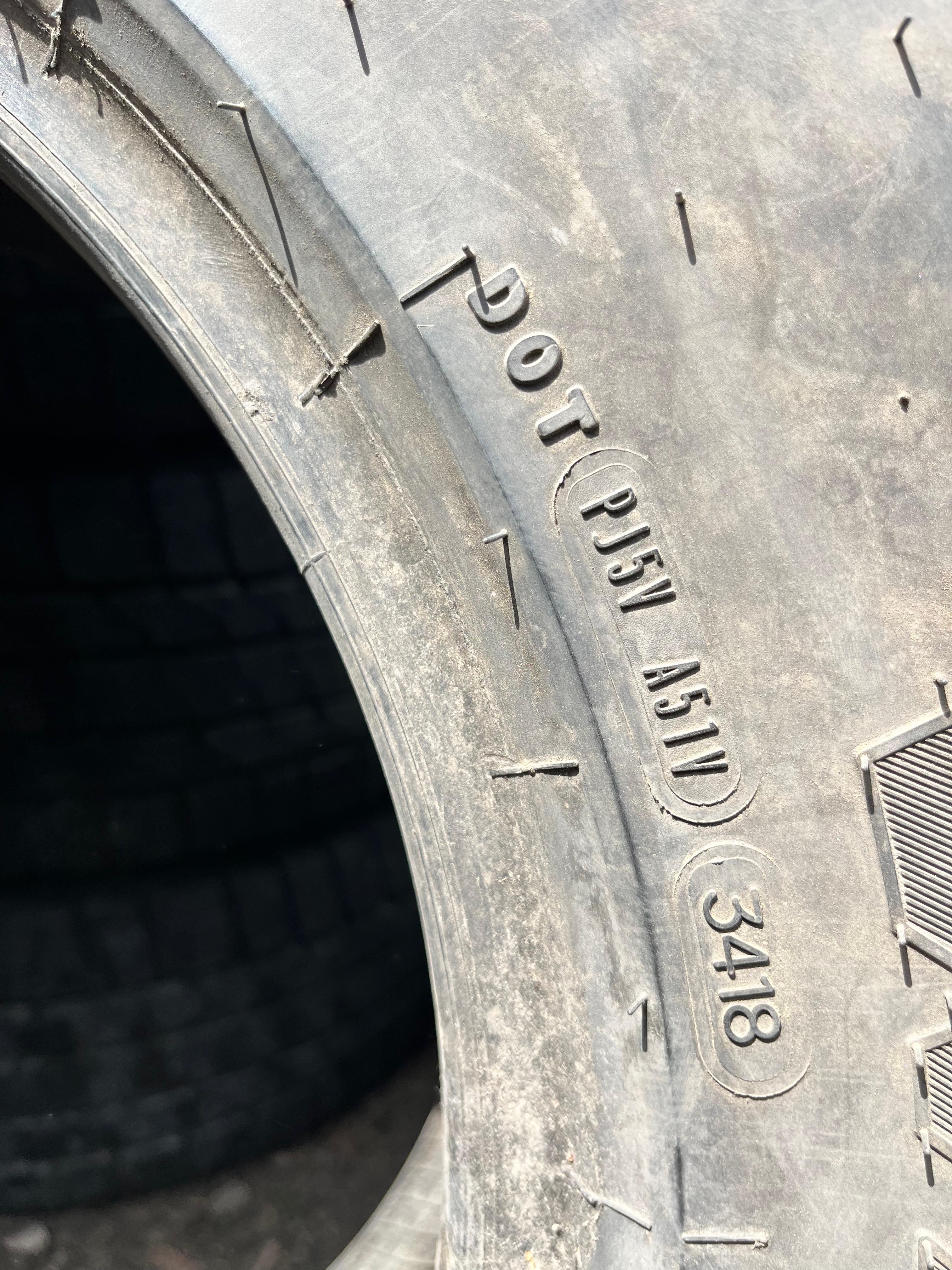 LT33x10.50R17 Set (4 Used TIres) Goodyear Wrangler(MT/R)