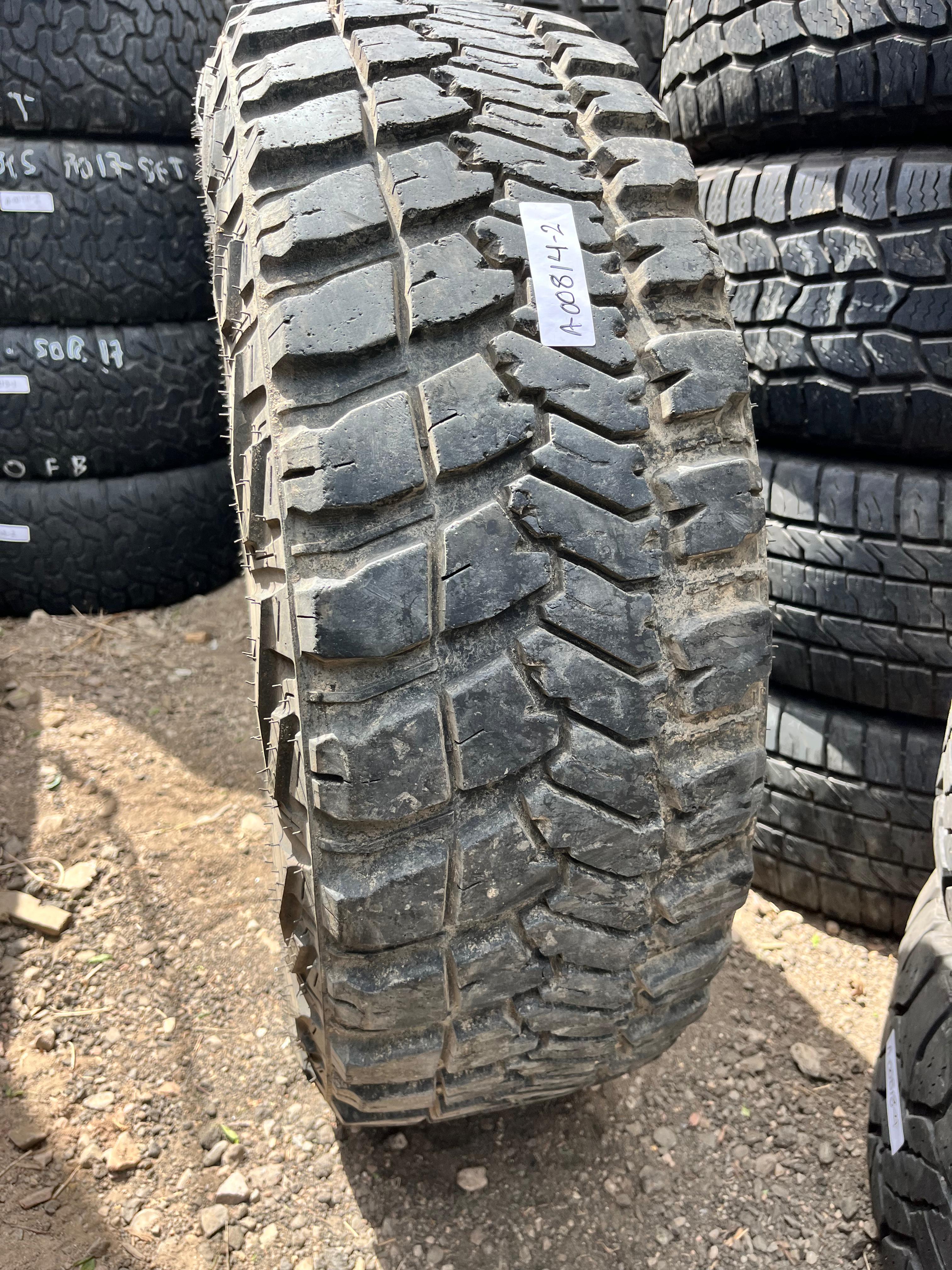 LT33x10.50R17 Set (4 Used TIres) Goodyear Wrangler(MT/R)