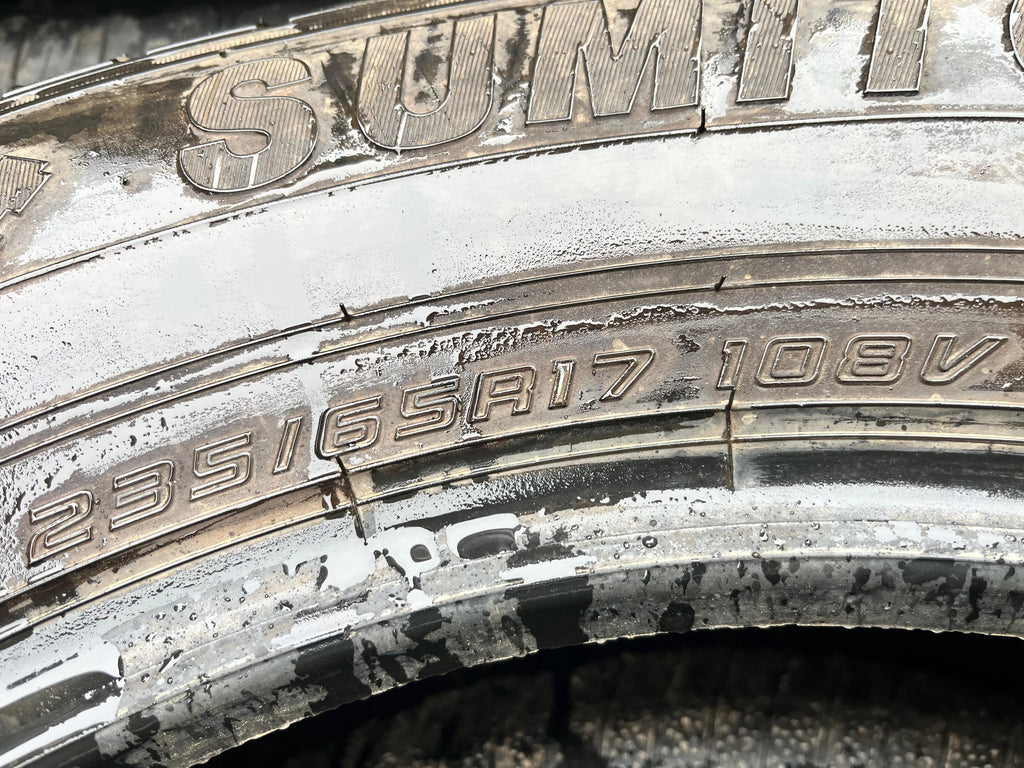 235/65R17 (3 Used Tires) Sumitomo HTR PO3