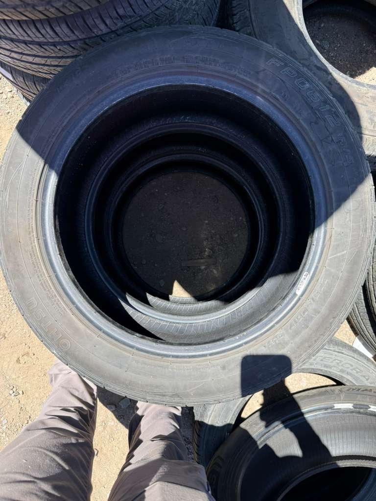 225/50R17 (3 Used Tires)  Ohtsu FP0612 A/S