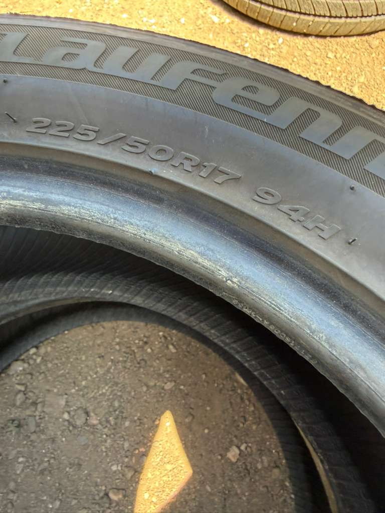 225/50R17 Pair (2 Used Tires) Laufenn G Fit AS