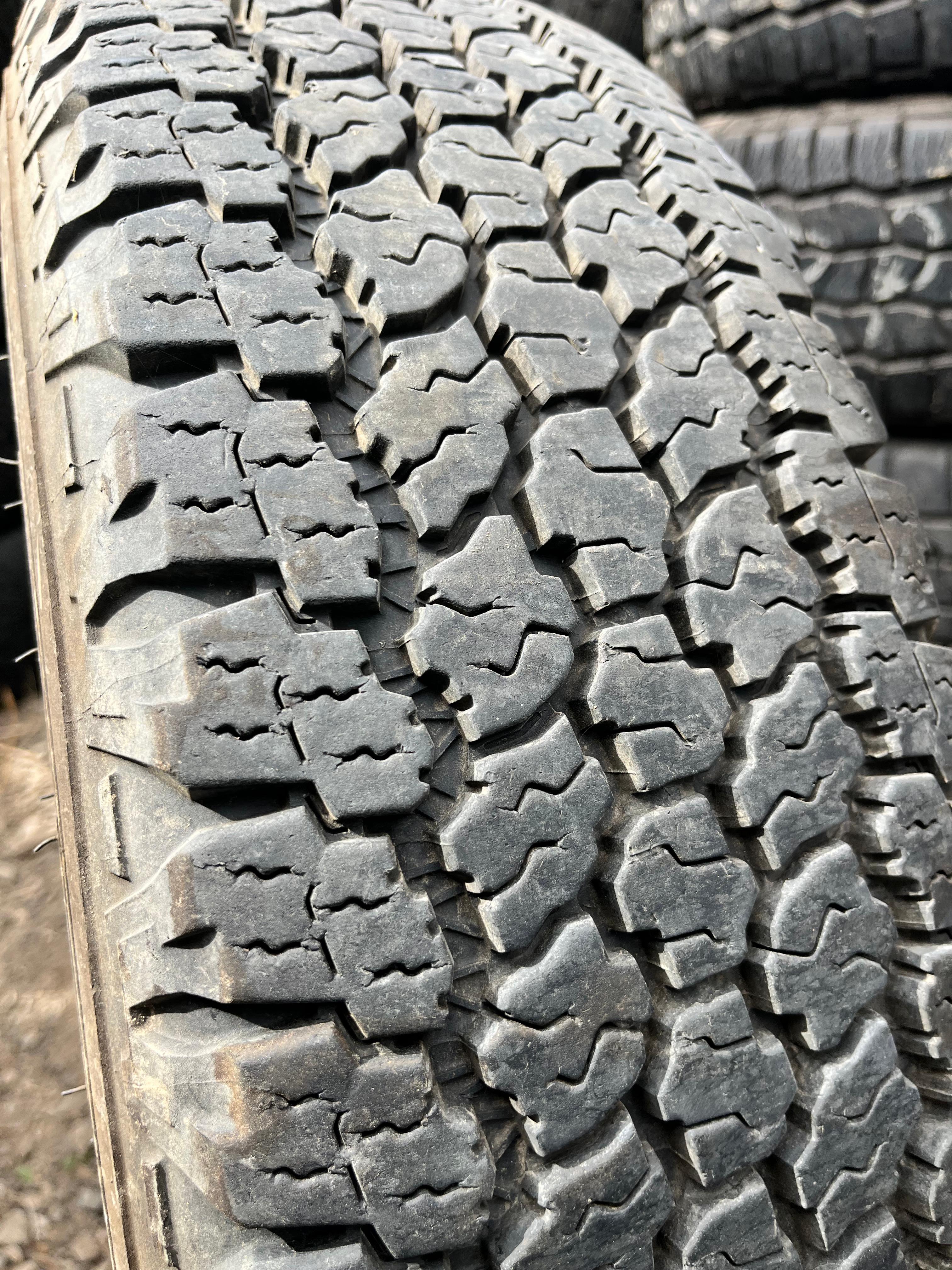 LT235/80R17 Pair (2 Used Tires) Goodyear Wrangler (Adventure)