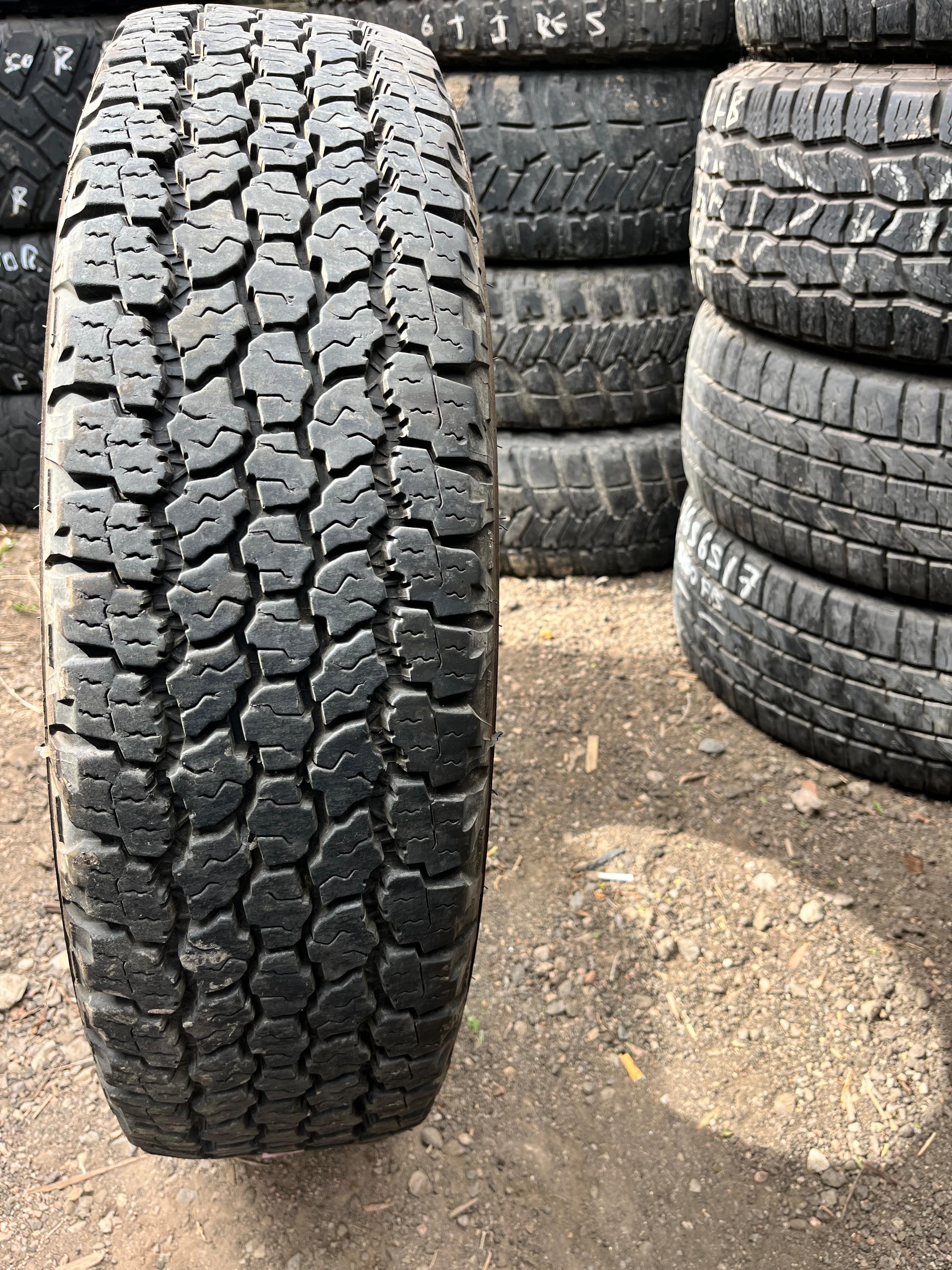 LT235/80R17 Pair (2 Used Tires) Goodyear Wrangler (Adventure)