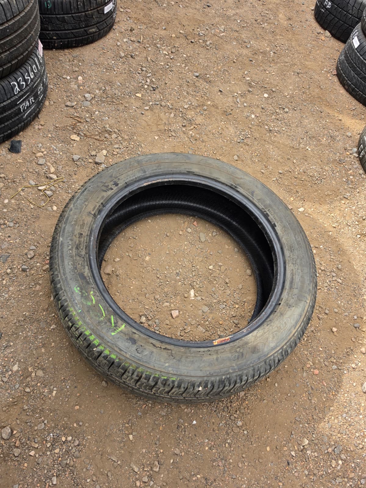 225/50ZR18 Pair (2 Used Tires) Goodyear Eagle LS2