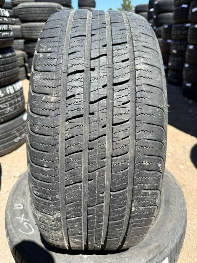 225/50R17 Pair (2 Used Tires) DeanTires Road Control NW-3 Touring A/S
