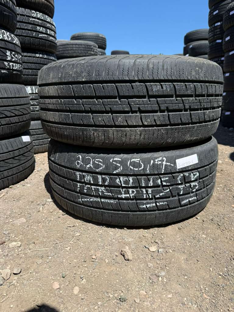 225/50R17 Pair (2 Used Tires) DeanTires Road Control NW-3 Touring A/S