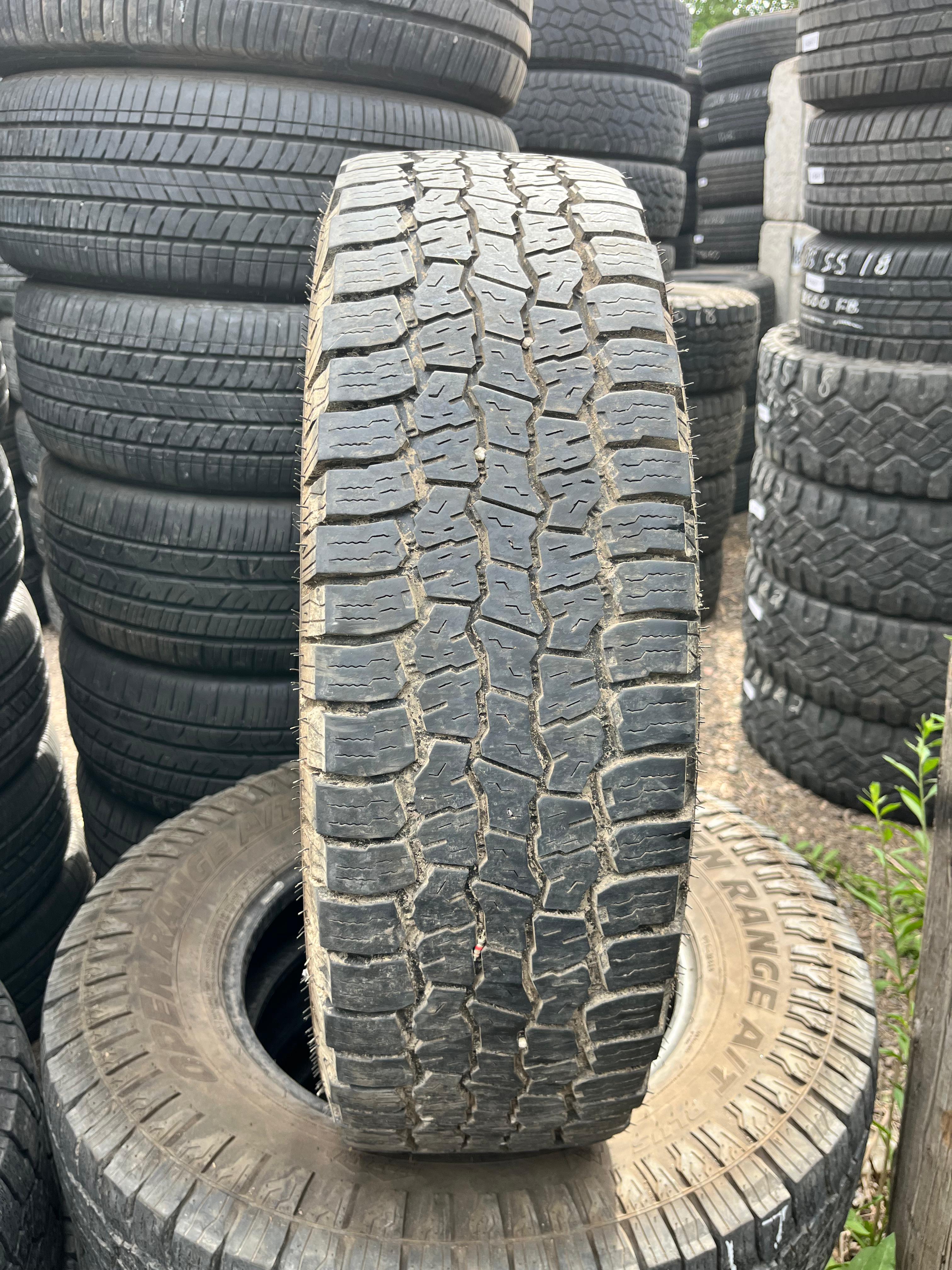 LT235/80R17 Set (4 Used Tires) Mazama Tires Open Range (Plus)