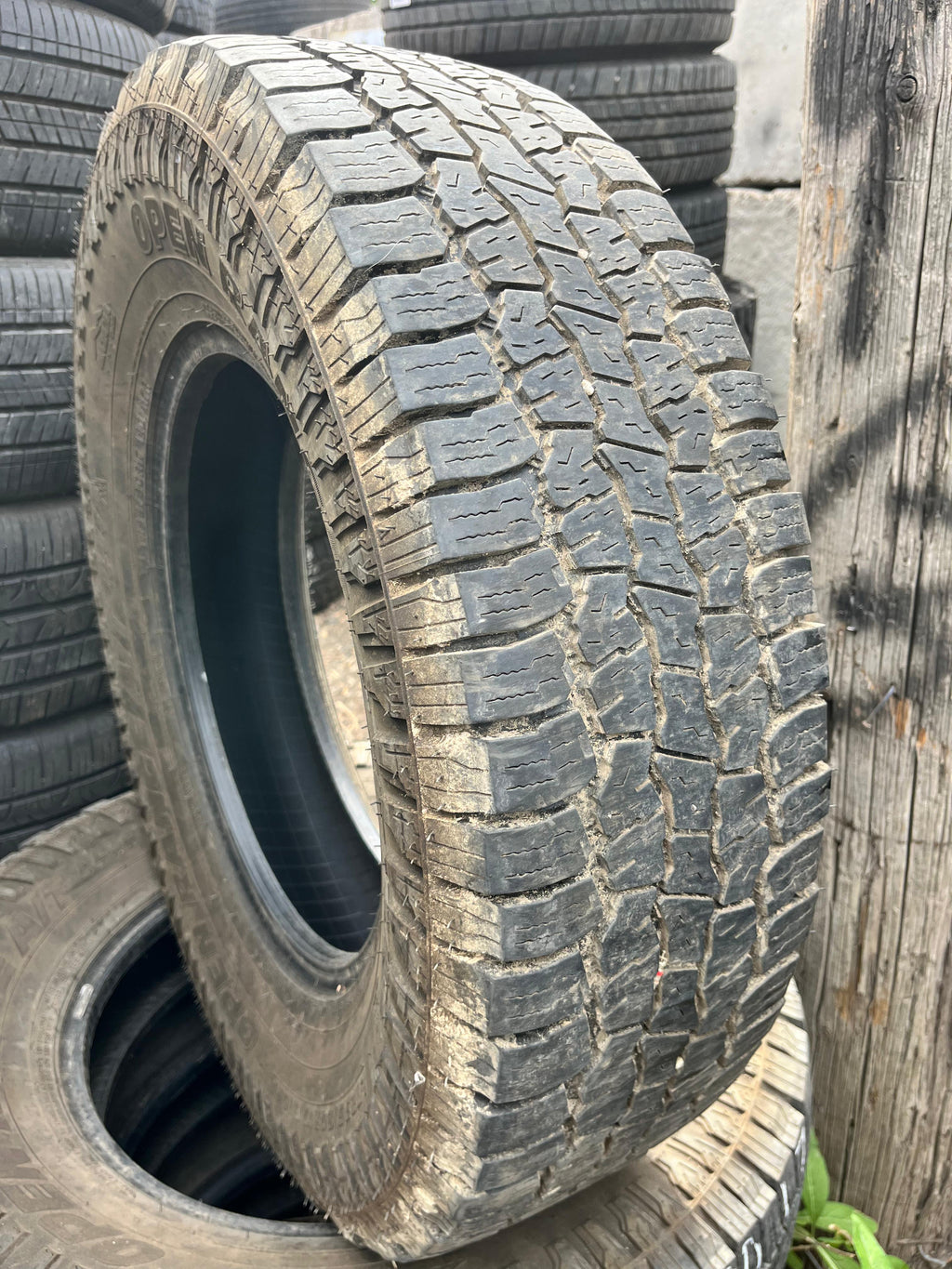 LT235/80R17 Set (4 Used Tires) Mazama Tires Open Range (Plus)