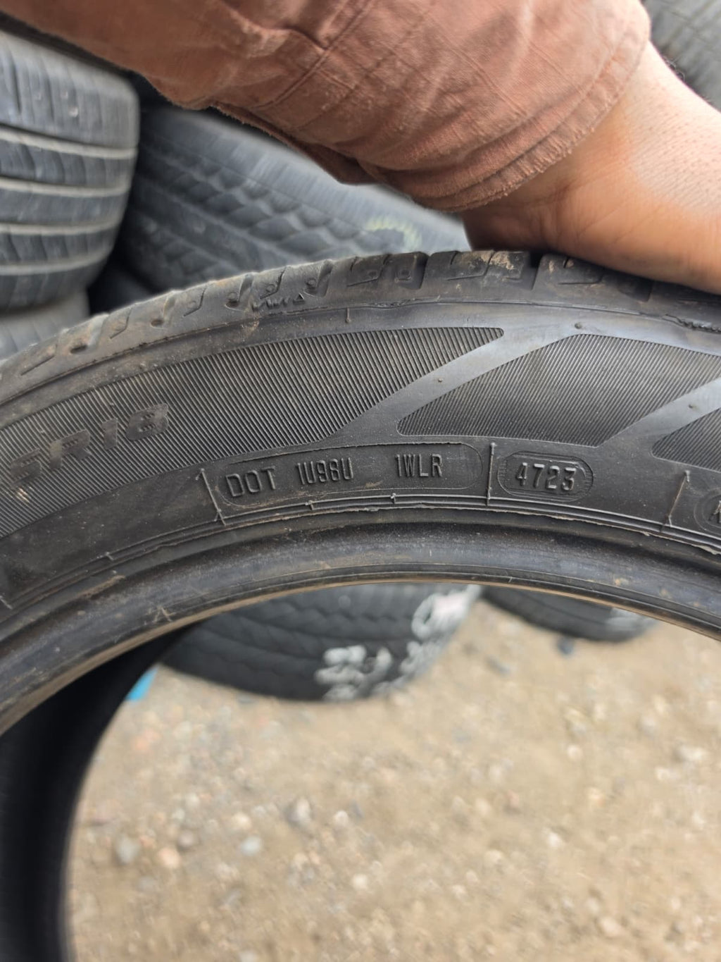 245/45R18 Pair (2 Used Tires) Cooper Endeavor