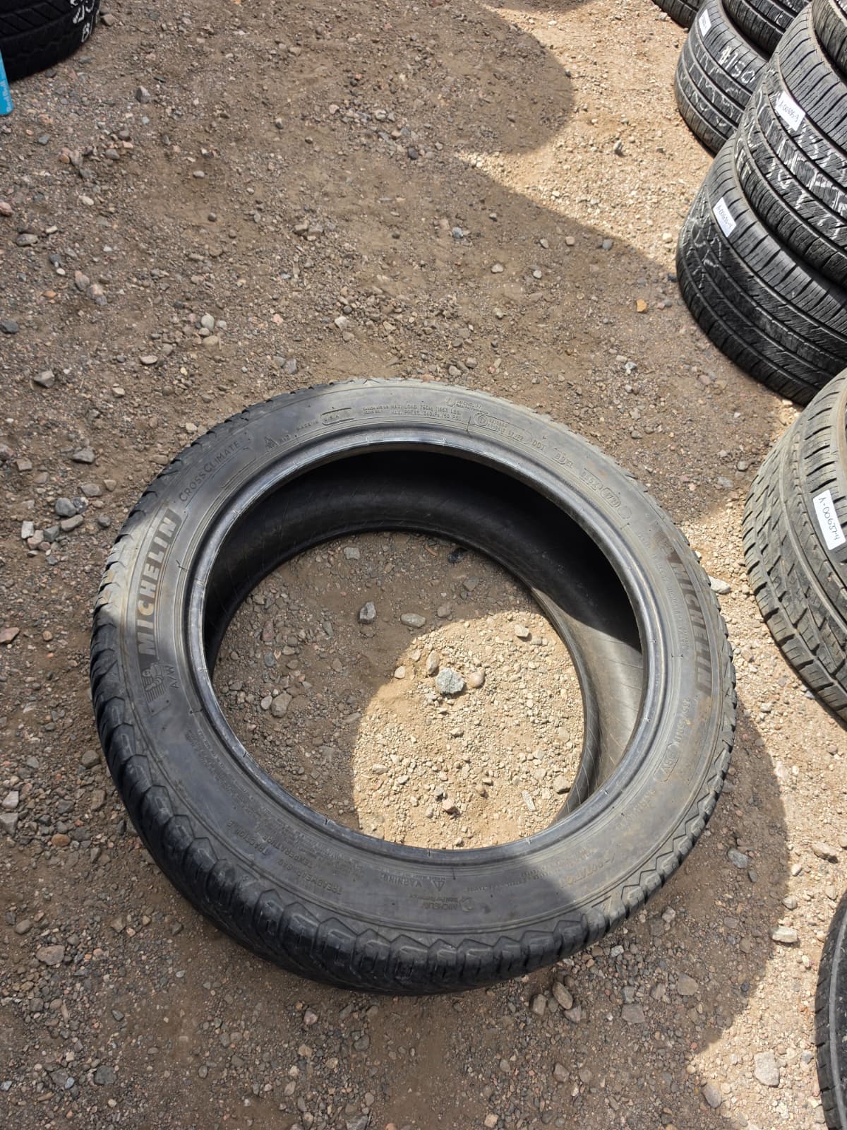 235/45R18 Pair (2 Used Tires) Michelin Cross Climate2