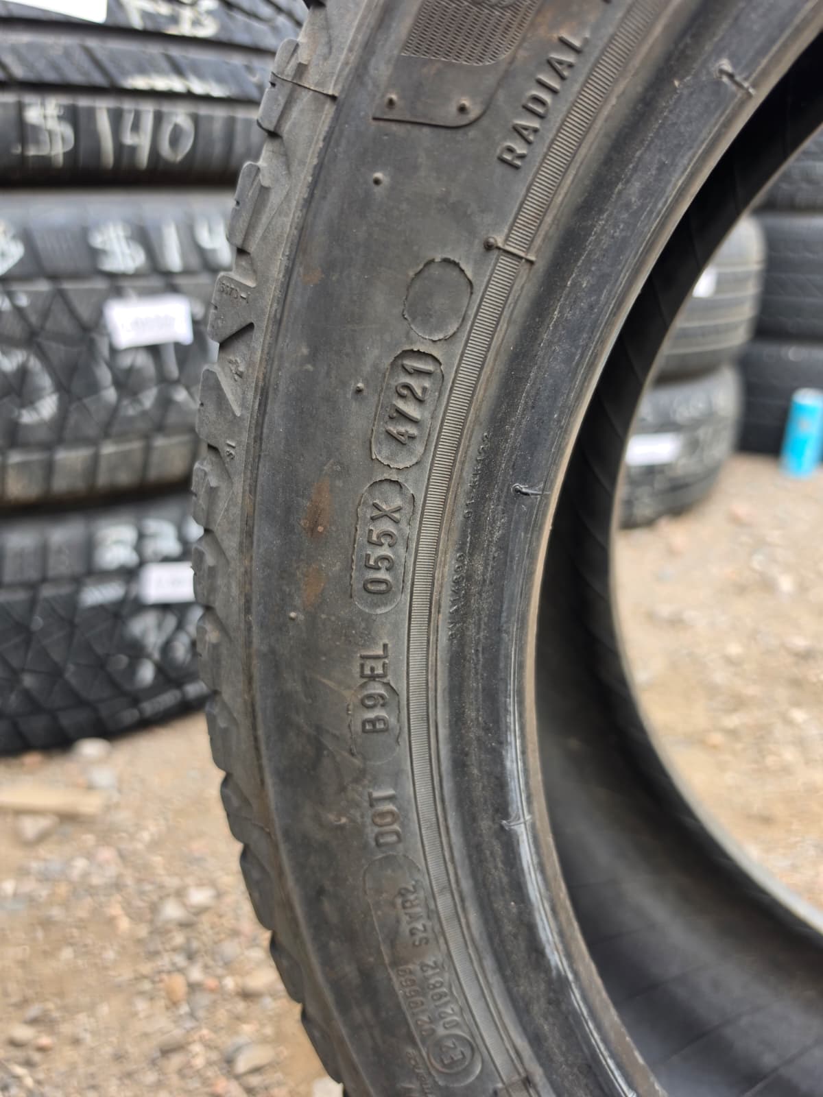 235/45R18 Pair (2 Used Tires) Michelin Cross Climate2