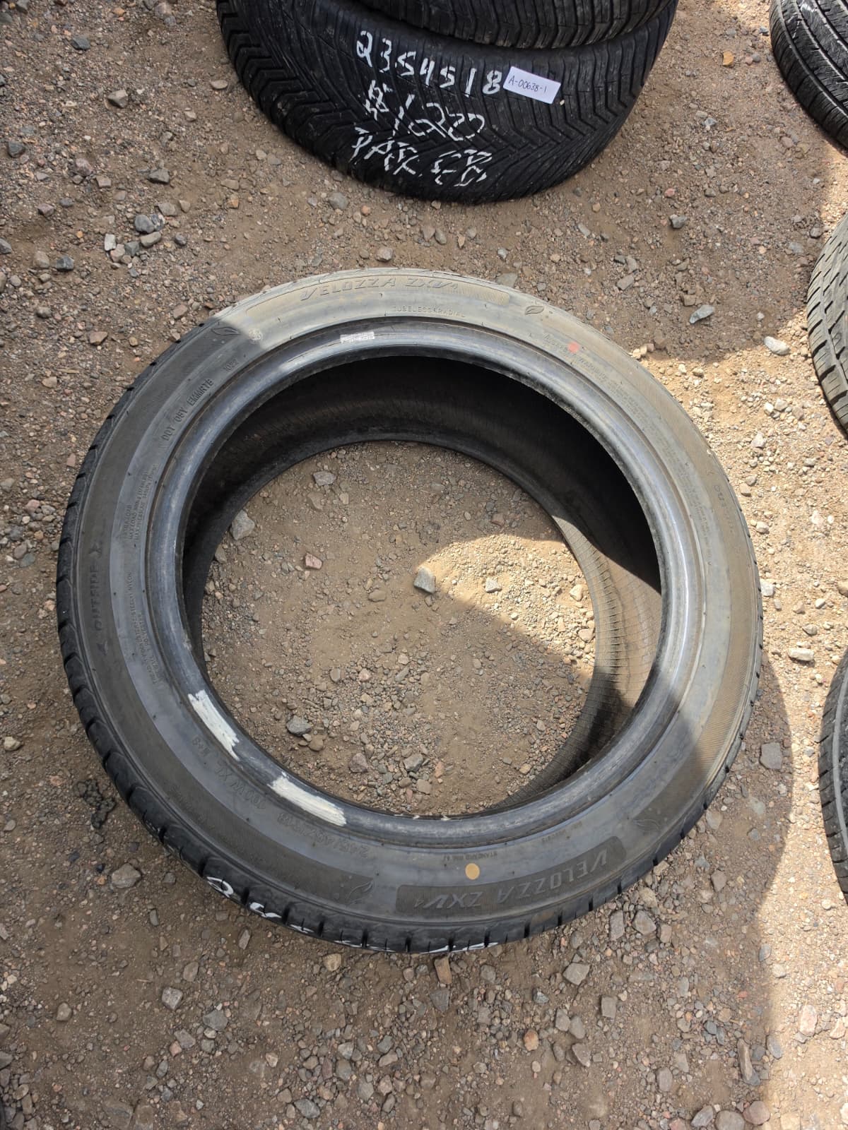 245/45R18 Pair (2 Used Tires) Velozza ZXV4
