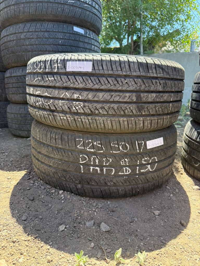 225/50R17 Pair (2 Used Tires) Westlake SA-07