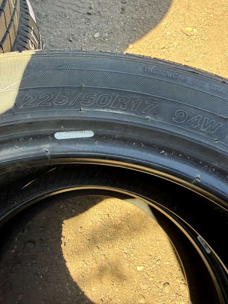 225/50R17 Pair (2 Used Tires) Westlake SA-07