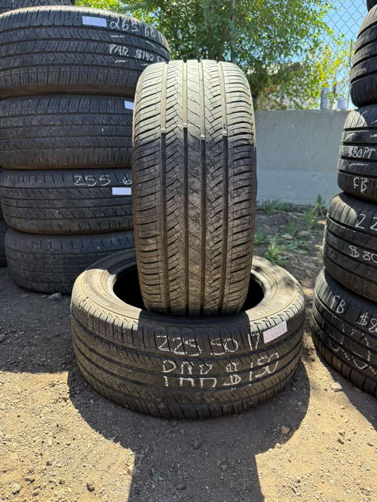 225/50R17 Pair (2 Used Tires) Westlake SA-07
