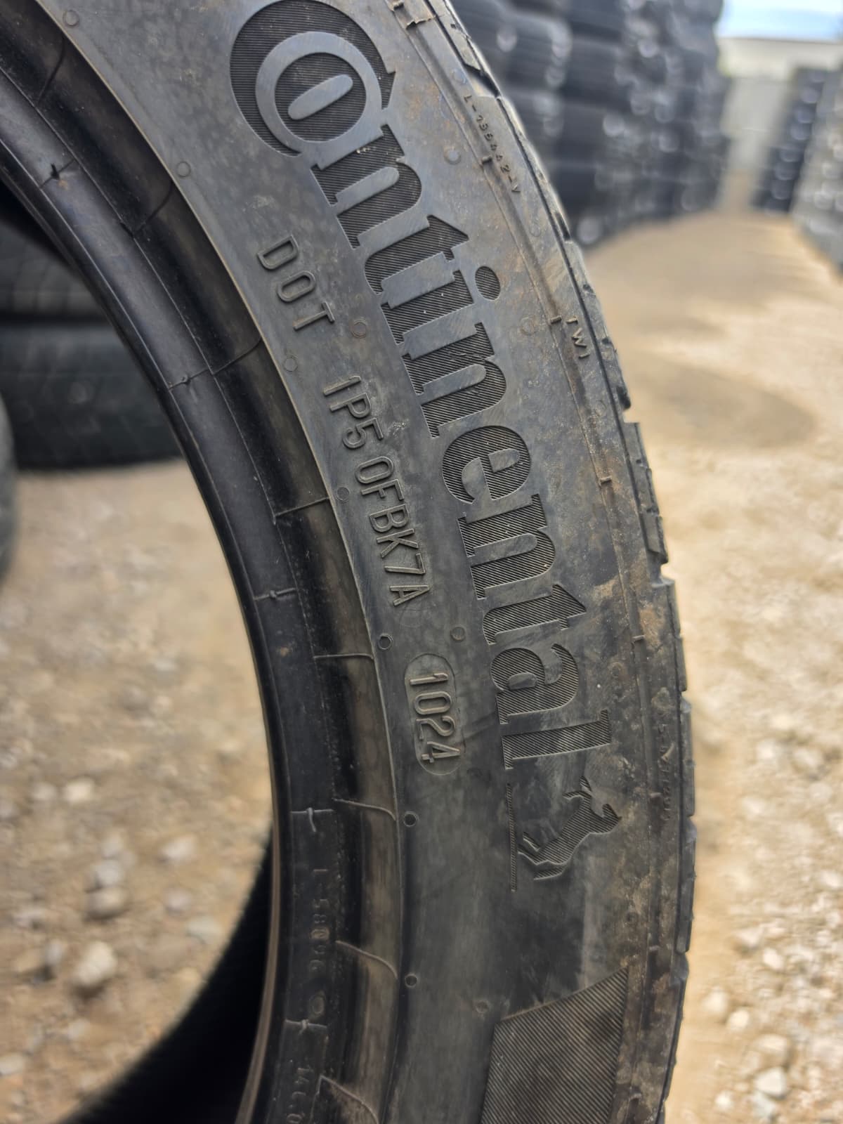 235/45R18 Pair (2 Used Tires) Continental ProContact