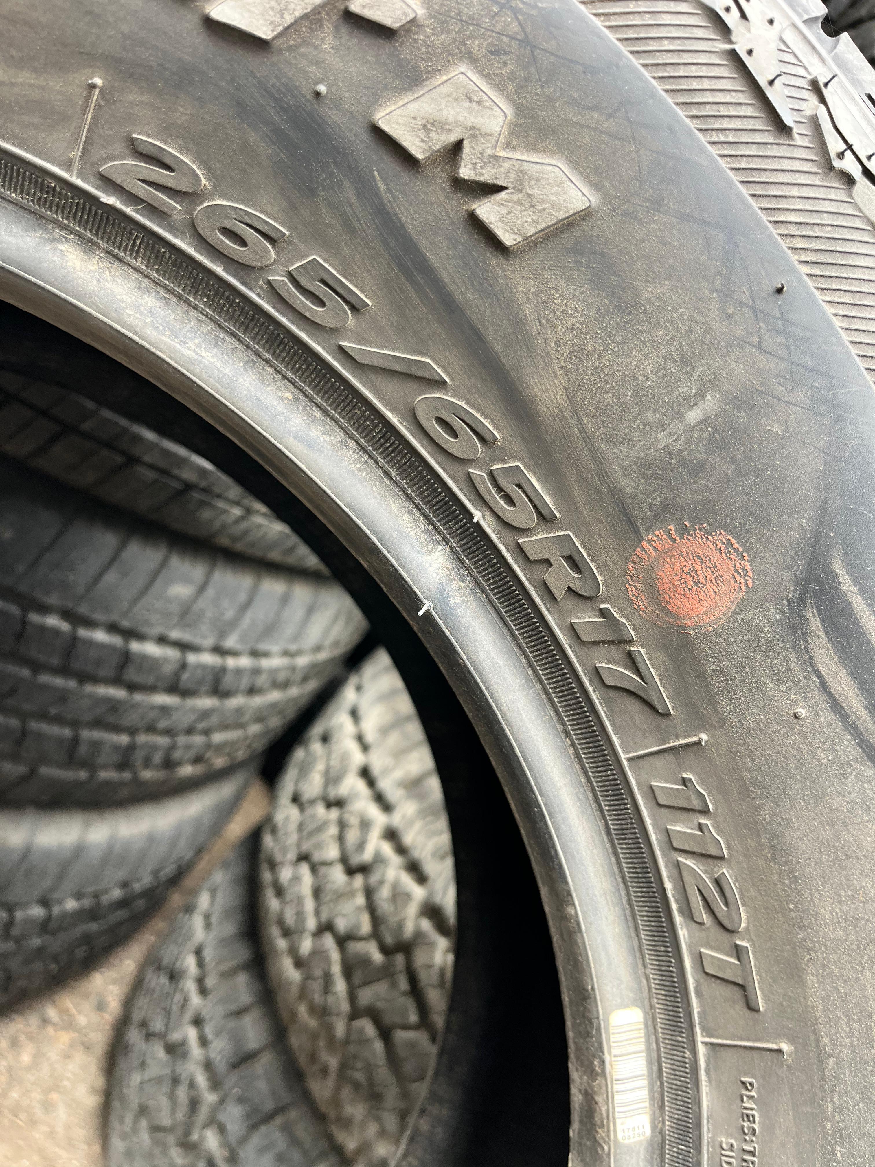 265/65R17 (3 Used Tires) Hankook Dynapro(ATM)
