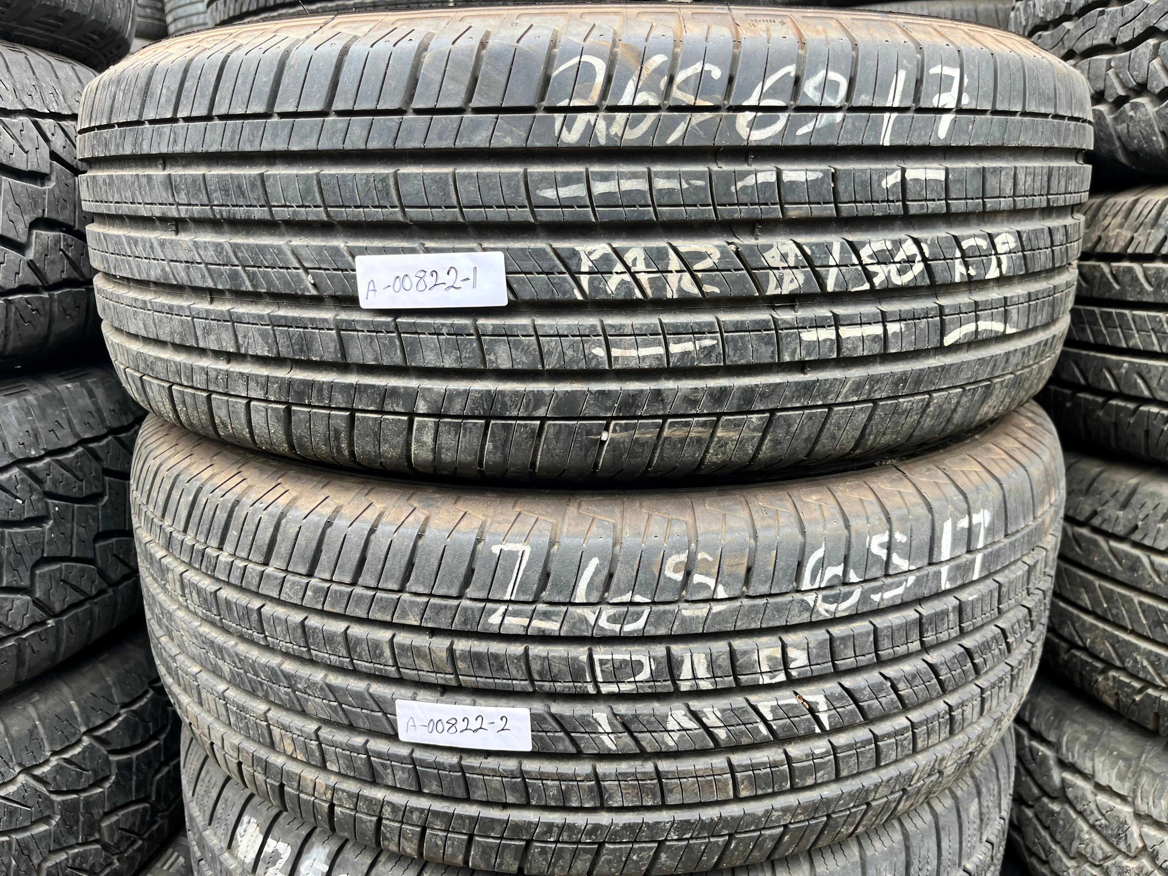 265/65R17 Pair (2 Used Tires) Michelin Primacy (LTX)