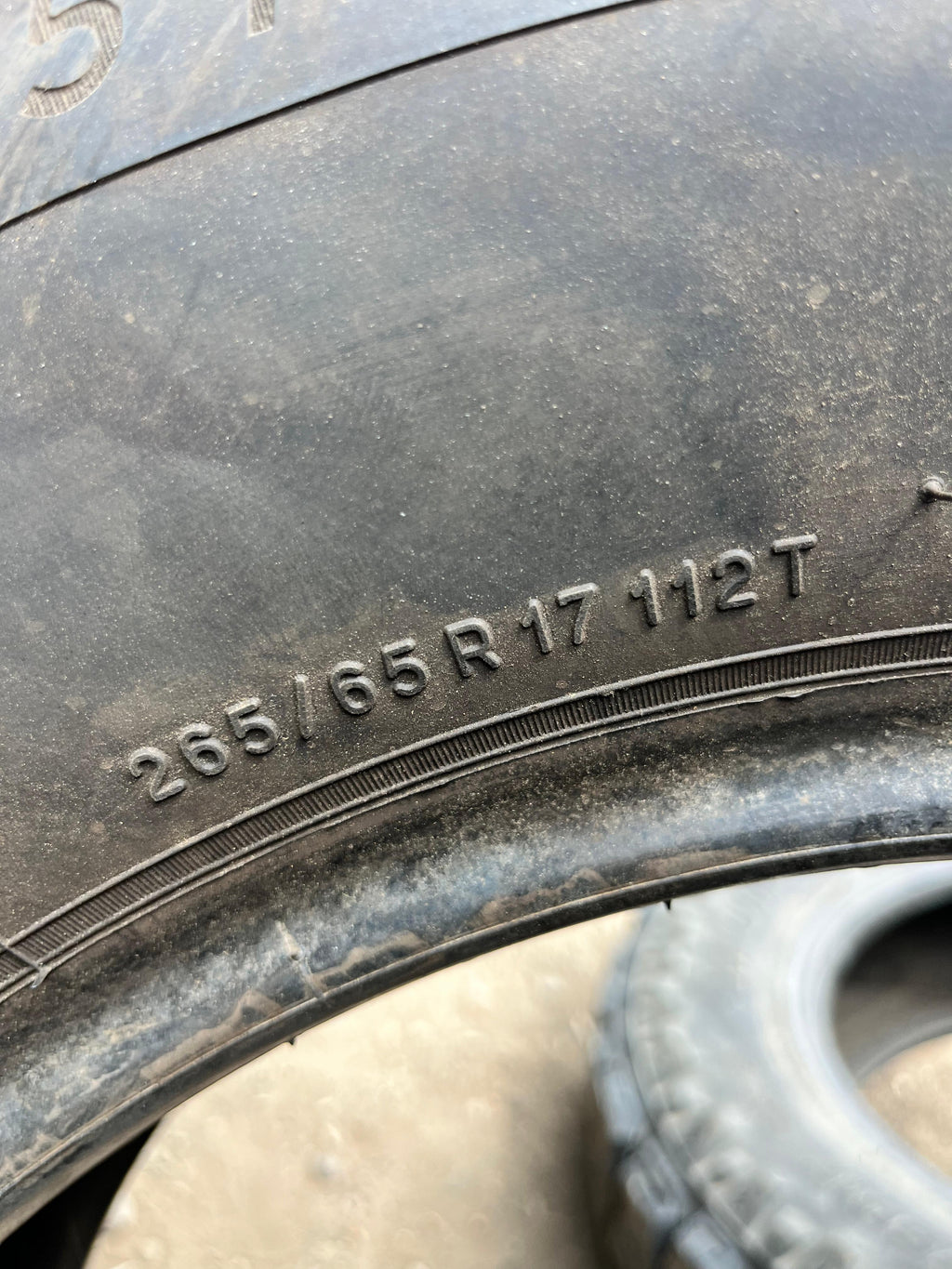 265/65R17 Pair (2 Used Tires) Michelin Primacy (LTX)