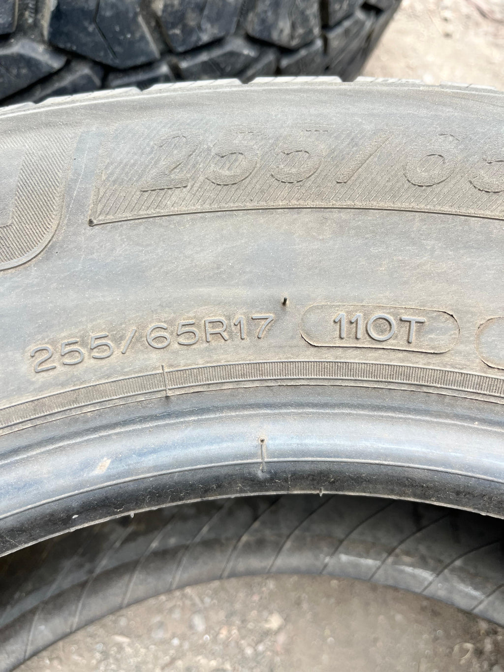 265/65R17 Pair (2 Used Tires) Michelin  Defender (LTX)