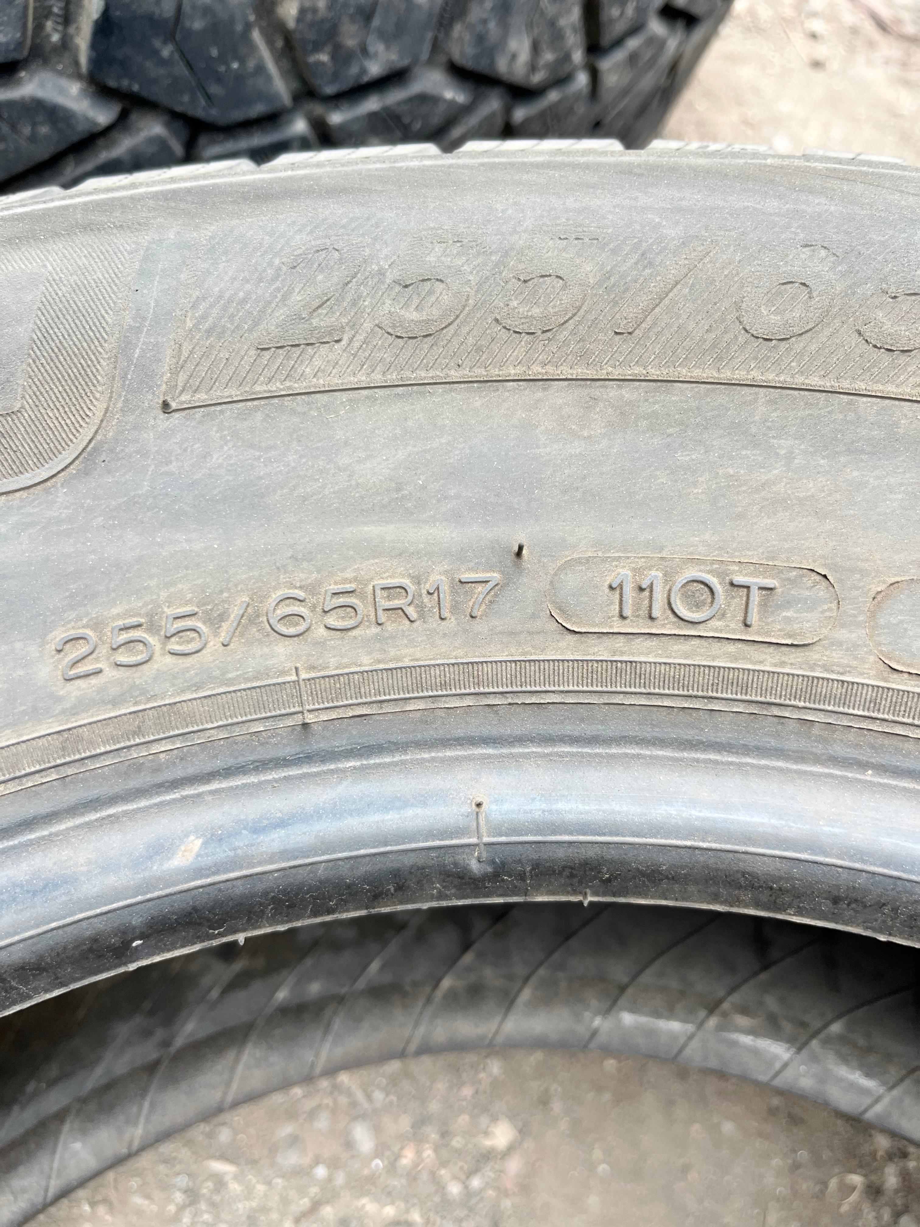 265/65R17 Pair (2 Used Tires) Michelin  Defender (LTX)