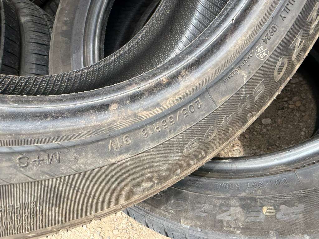 205/55R16 Set (4 Used Tires) Sailun Atrezzo SH408